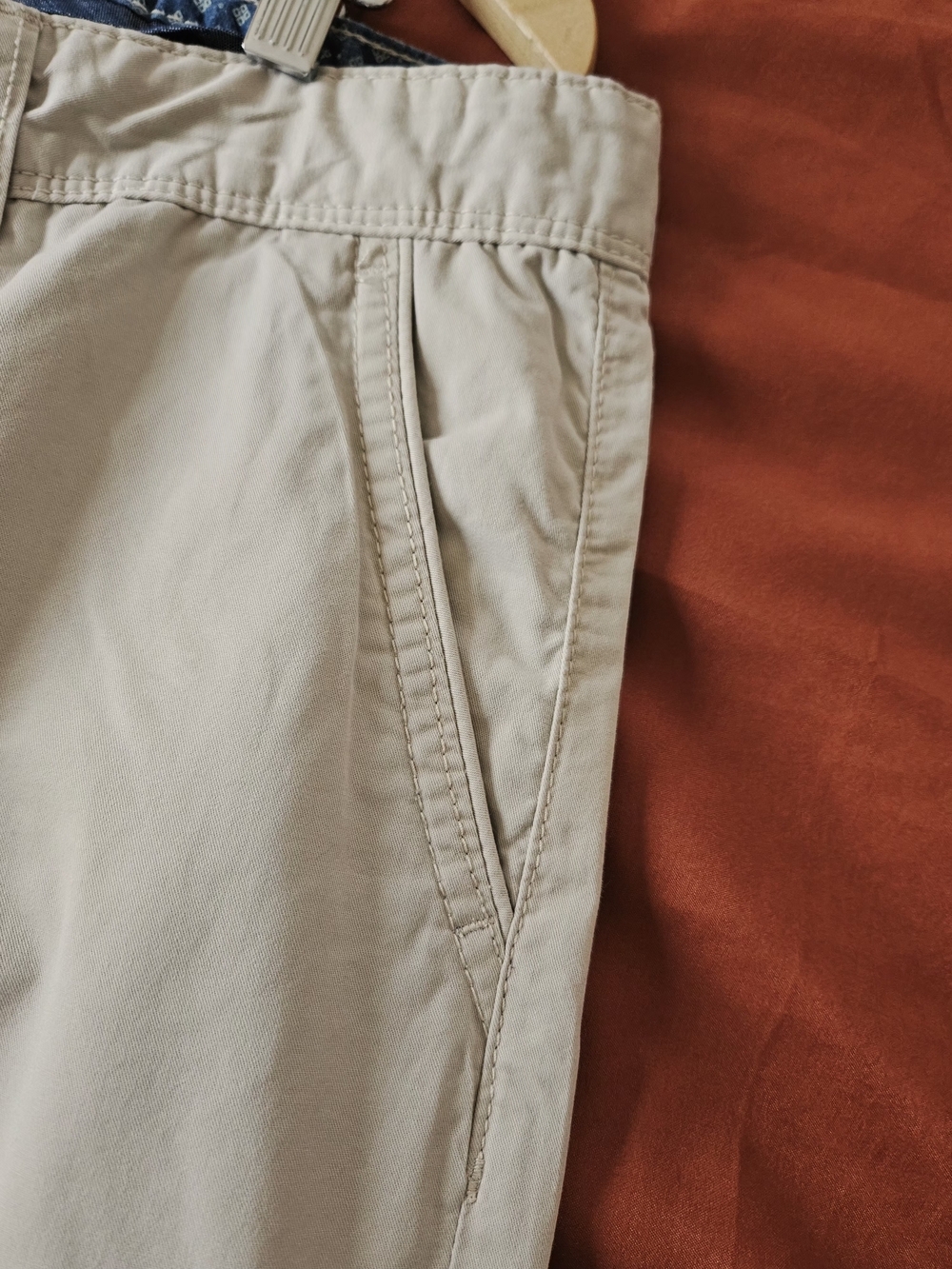​Alcott & Co. Men’s Khaki Chino Pants - Size 36 - Slim Straight Fit - Picture 11 of 12